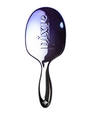 Pixie Pop Premium Detangling Brush - Metallic Silver & Purple