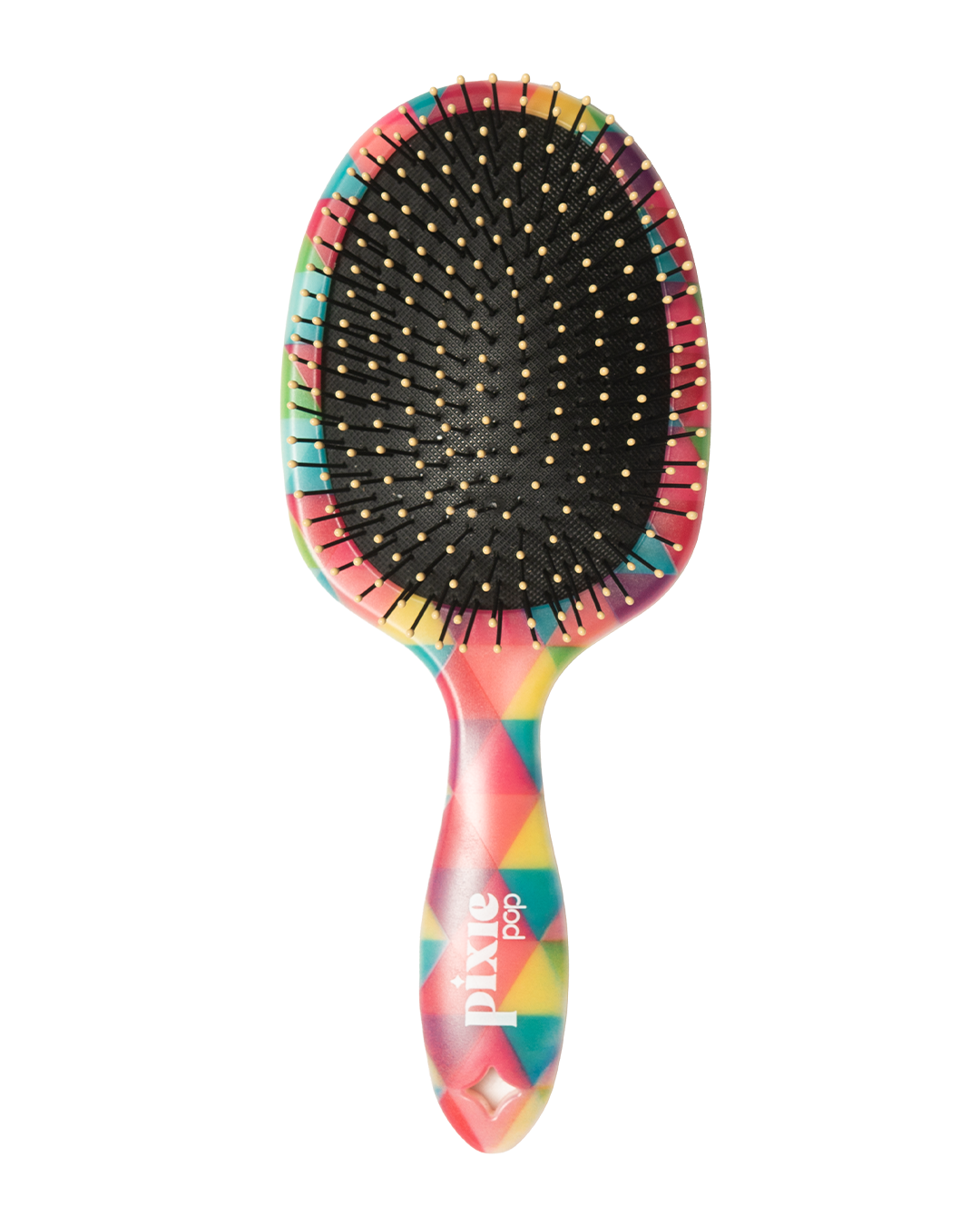 Pixie Pop Premium Detangling Brush - Multicolor Pattern