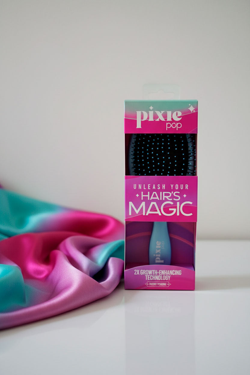 Pixie Pop Premium Detangling Brush - Teal