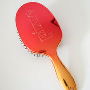Pixie Pop Premium Detangling Brush - Metallic Red & Orange