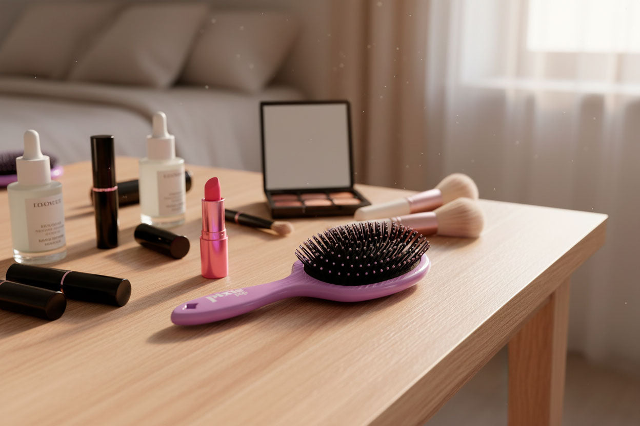 Pixie Pop Premium Detangling Brush - Purple