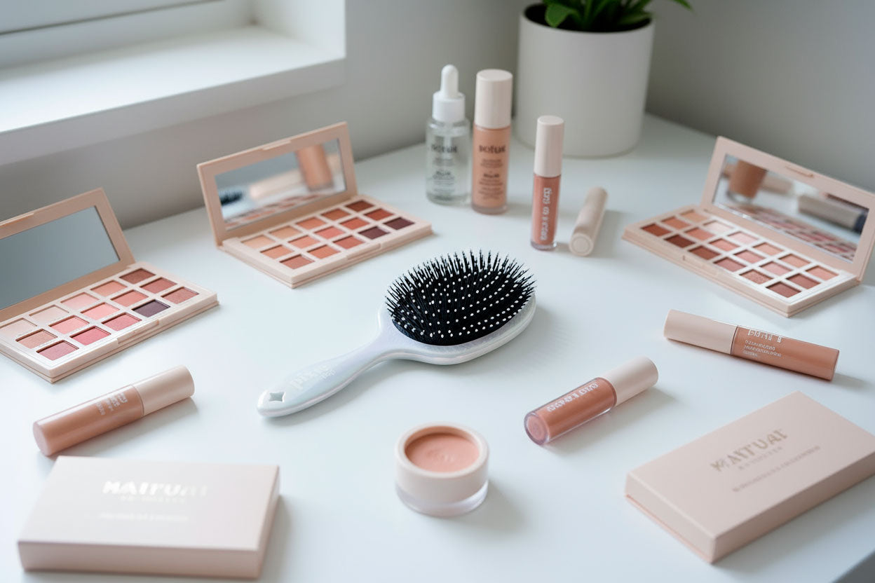 Pixie Pop Premium Detangling Brush - Pearl